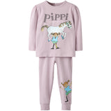 Name It Keepsake Lilac Nmfsoleim Pippi Ls Natsæt Sky