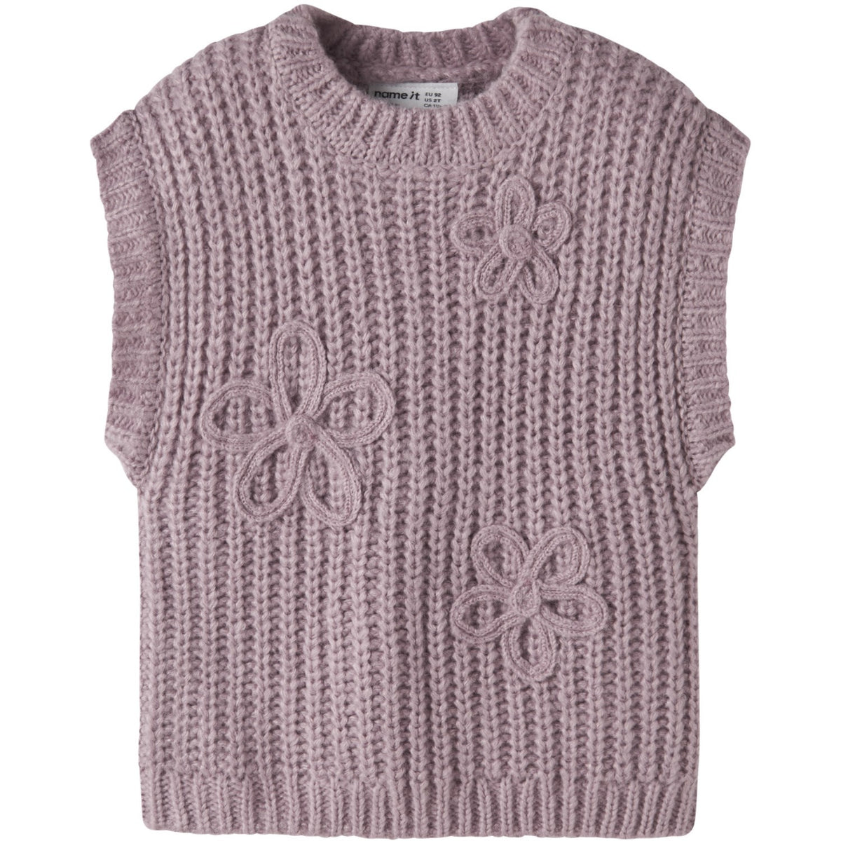 Name It Mauve Shadows Nmfrina Strik Vest