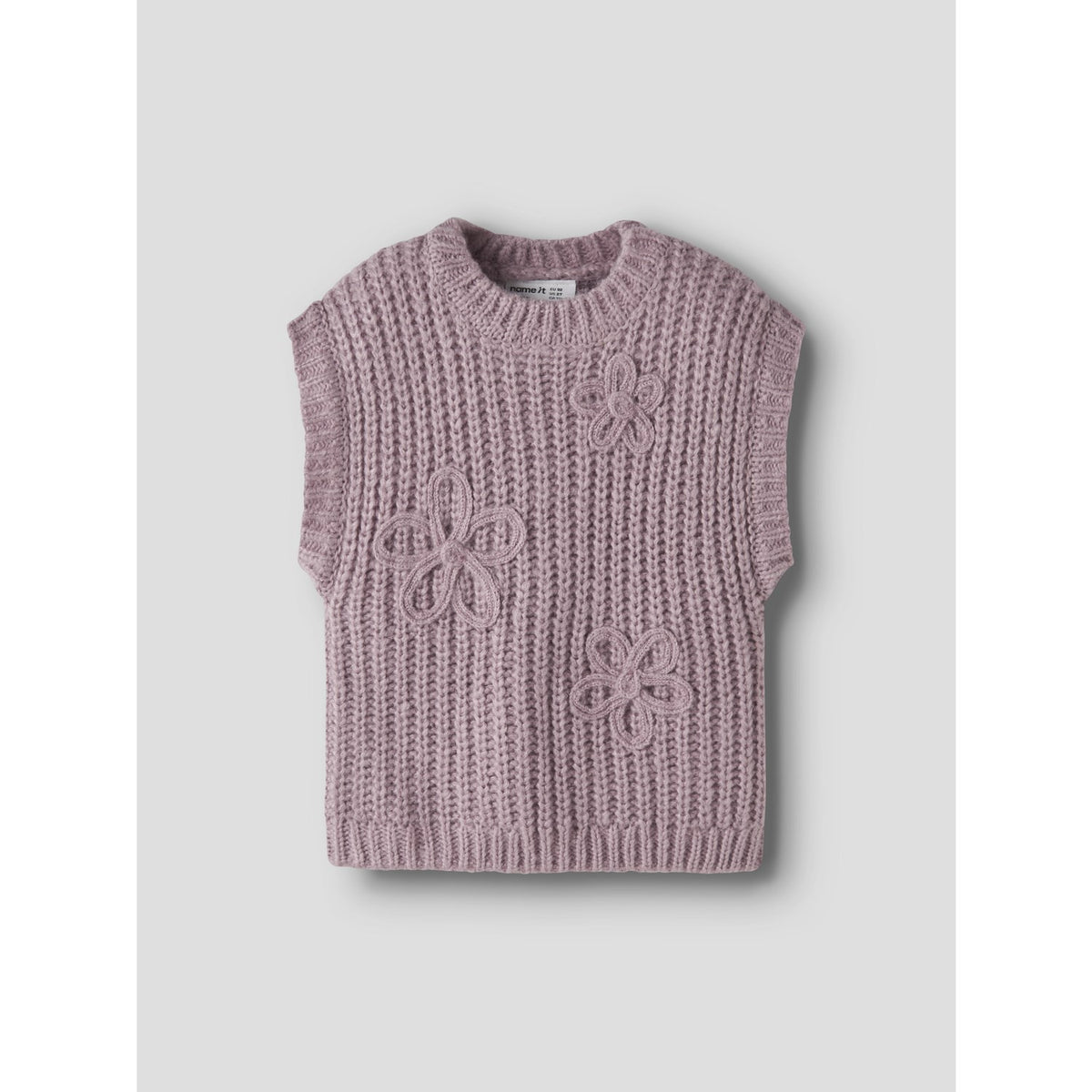 Name It Mauve Shadows Nmfrina Strik Vest