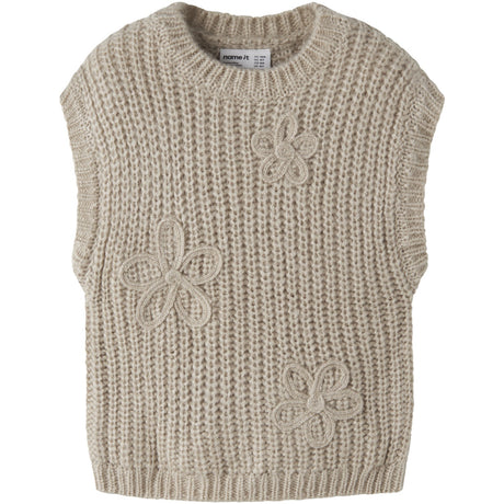 Name It Peyote Melange Nmfrina Strik Vest
