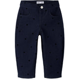 Name It Dark Blue Denim Nmfbella Barrel Ank Jeans 4780-Qk