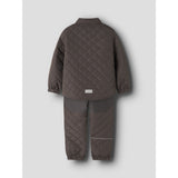 Name It Seal Brown Nmnchilly Quilt Sæt Fo Noos