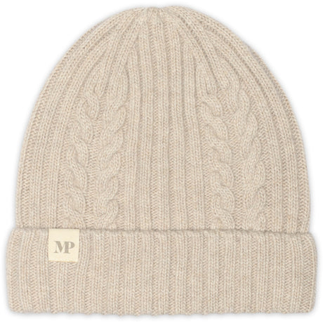 Mp Danmark Beige Melange Helsinki Beanie