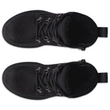 Ecco Black Grainer K Lace Up Støvle