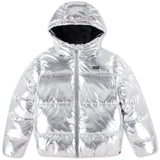 Levi's Silver Metallic Core Batwing Puffer