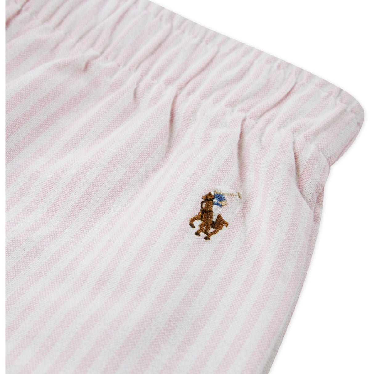 Polo Ralph Lauren Bath Pink/White Striped Oxford Oxford Bd Pant Sleep Sæt C