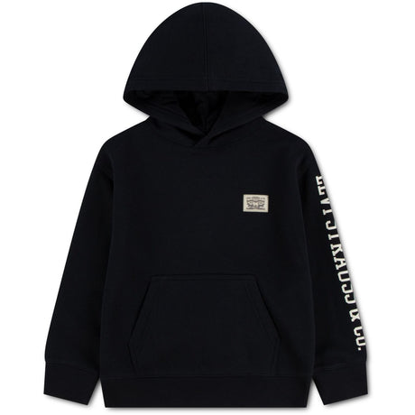 Levi's Jet Black Sleeve Hit Hættetrøje