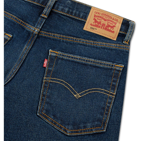 Levi's Dark Hollow 555 Relaxed Straight Jeans