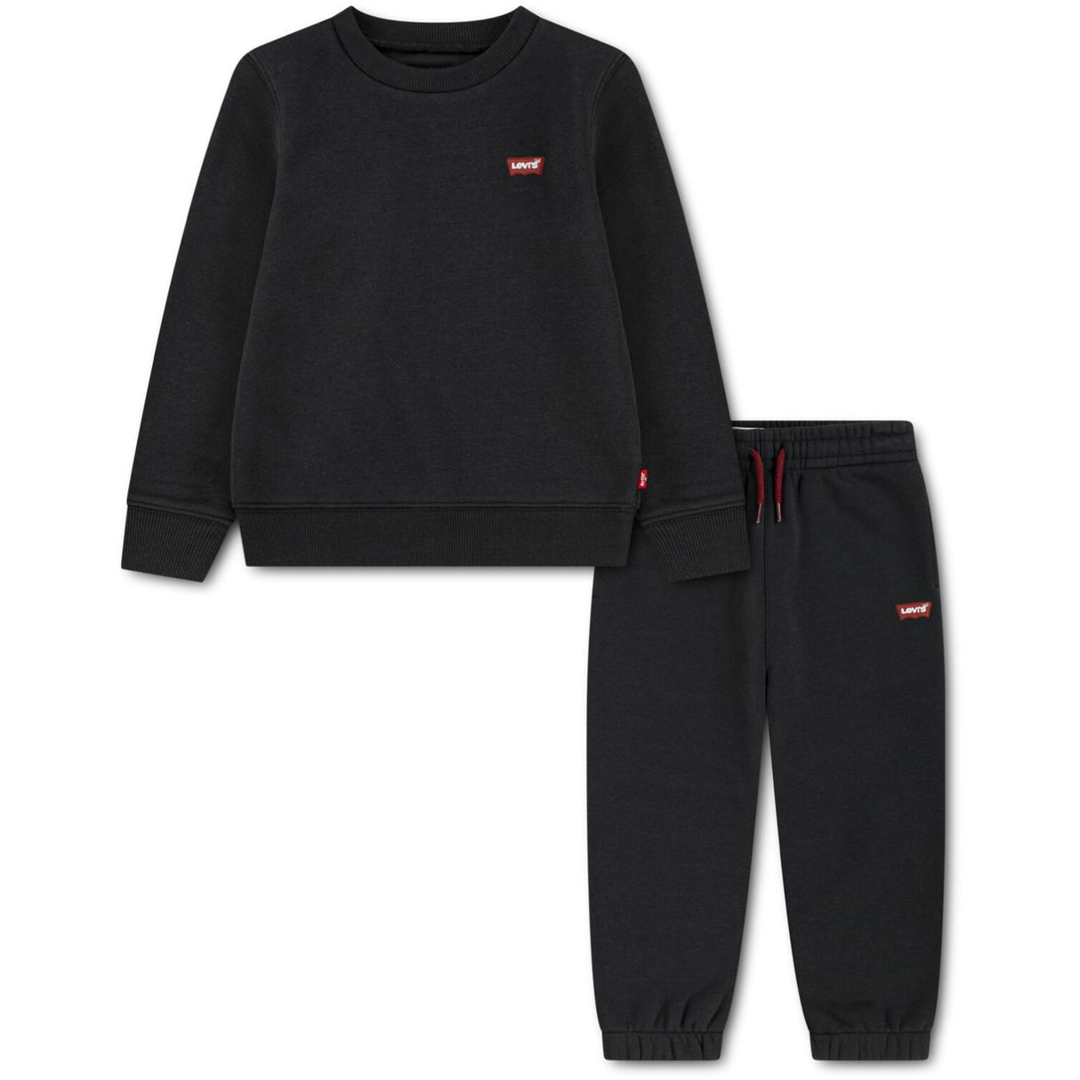 Levi's Jet Black Hættetrøje & Jogger Sæt