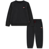 Levi's Jet Black Hættetrøje & Jogger Sæt
