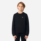 LACOSTE Noir Core Fleece Crew