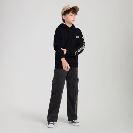 Levi's Jet Black Sleeve Hit Hættetrøje