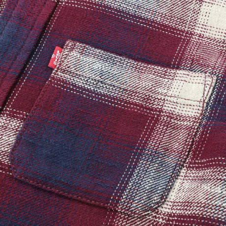 Levi's Tawny Port Shadow Plaid Skjorte