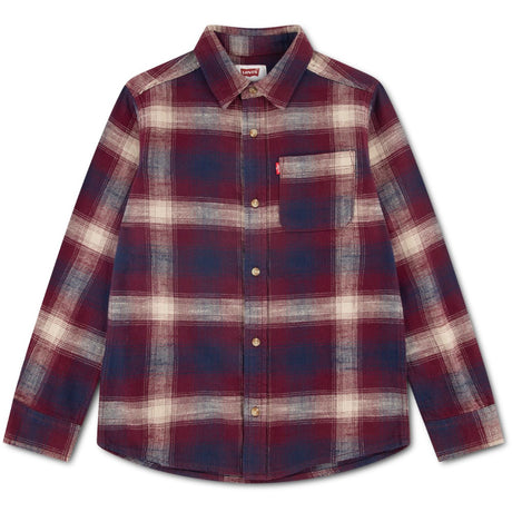 Levi's Tawny Port Shadow Plaid Skjorte