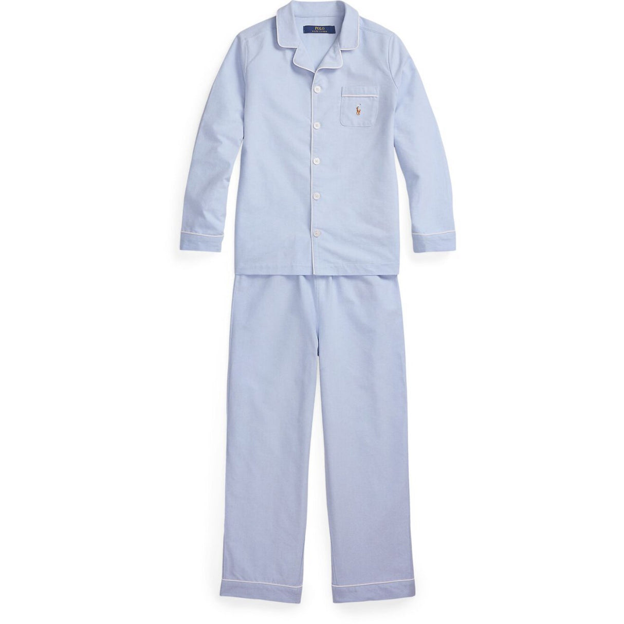 Polo Ralph Lauren Polo Blue Hyacinth Oxford Bd Pant Sleep Sæt