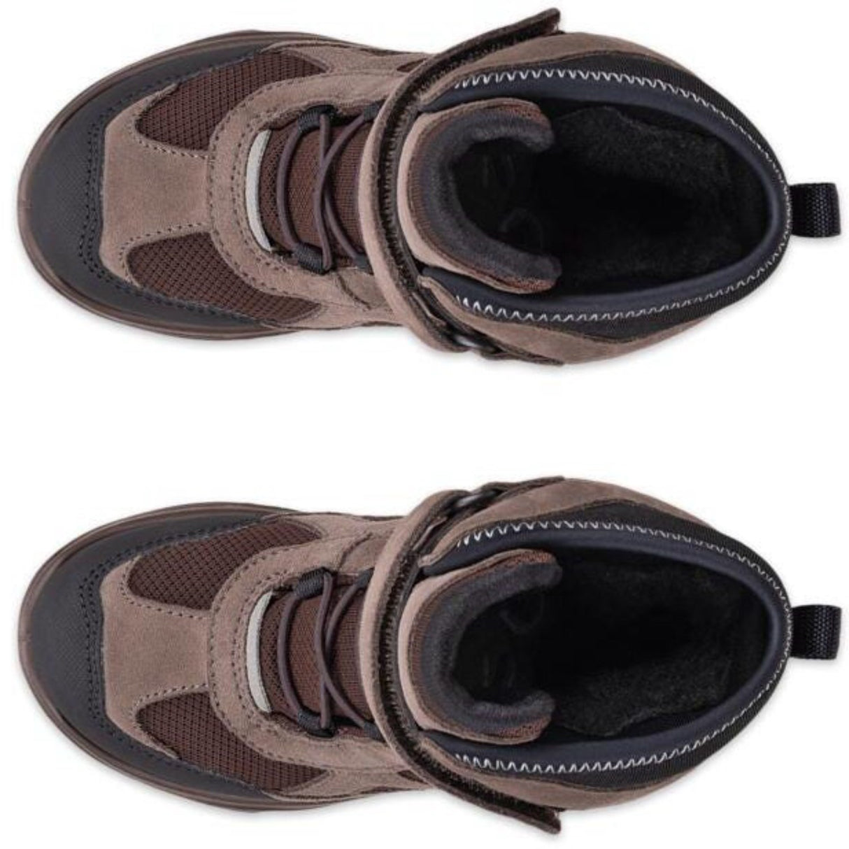 Ecco Black/Marron/Mocha Snow Mountain K 1S Lace