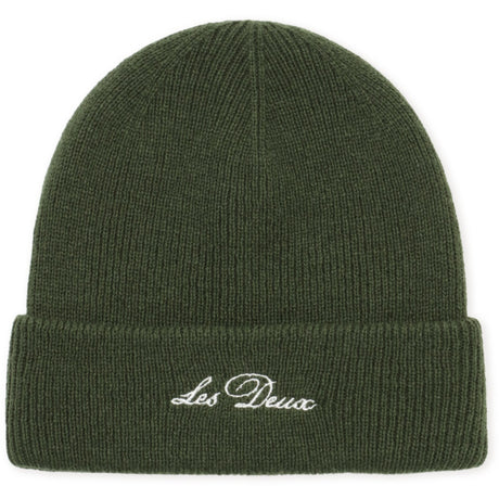 Les Deux Kids Rifle Green Signature Beanie Kids