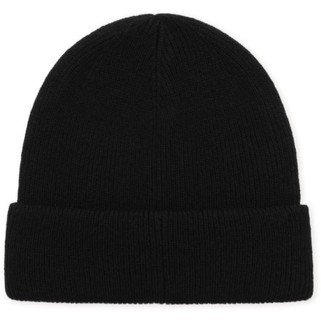 Les Deux Kids Black Signature Beanie Kids