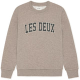 Les Deux Kids Dark Sand Melange College Sweatshirt Kids