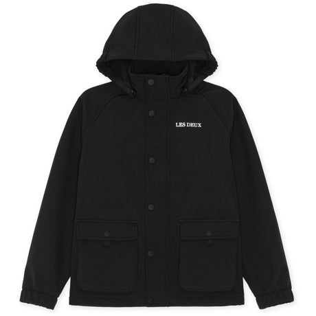 Les Deux Kids Black Shell Jakke Kids