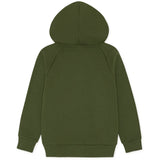 Les Deux Kids Rifle Green Core Contrast Lynlås Hættetrøje Kids