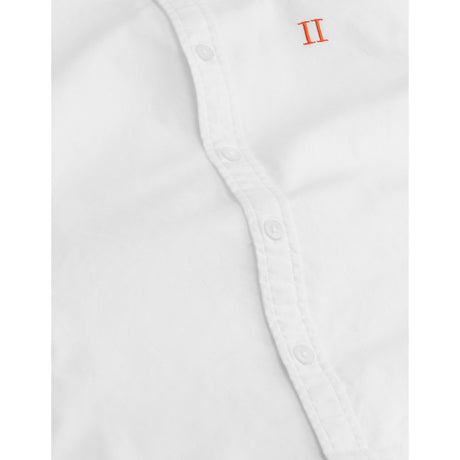 Les Deux Kids White Core Contrast Oxford Skjorte Kids