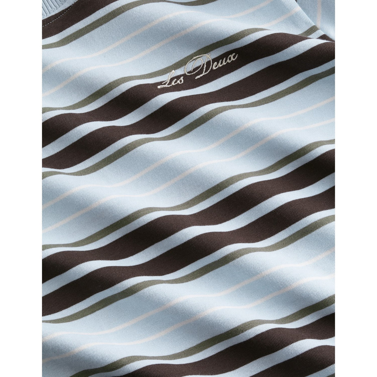 Les Deux Kids Skyway Blue Stripe Ls T-Shirt Kids