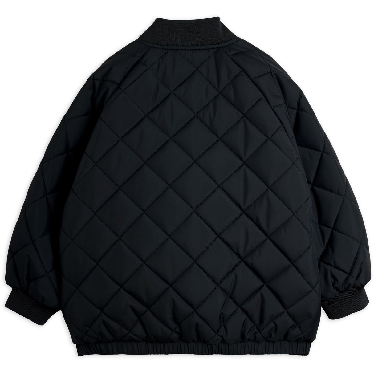Mini Rodini Black Ritzratz Patch Quiltet Puffer