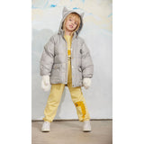 Mini Rodini Grey Kat Ears Heavy Puffer