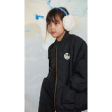 Mini Rodini Black Ritzratz Patch Quiltet Puffer