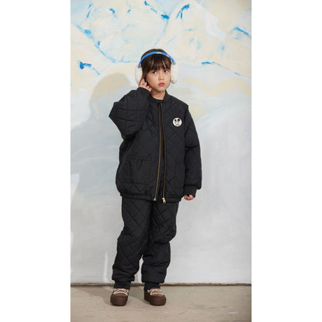Mini Rodini Black Ritzratz Patch Quiltet Puffer