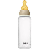 Bibs Vanilla GLOW Baby Flaske Round Latex 1-Pack 270 Ml Medium Flow
