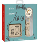 Bibs Vanilla Moomin Gave Sæt Soothe & Go Latex Size 2