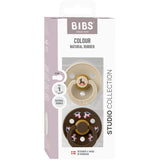 Bibs Vanilla / Mocha Sut Colour Holiday Horse 2-Pak Latex