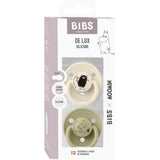 Bibs Ivory / Khaki X Moomins Sut De Lux Stinky 2-Pak Silikone
