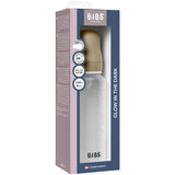 Bibs Vanilla GLOW Baby Flaske Round Silikone 1-Pack 270 Ml Medium Flow