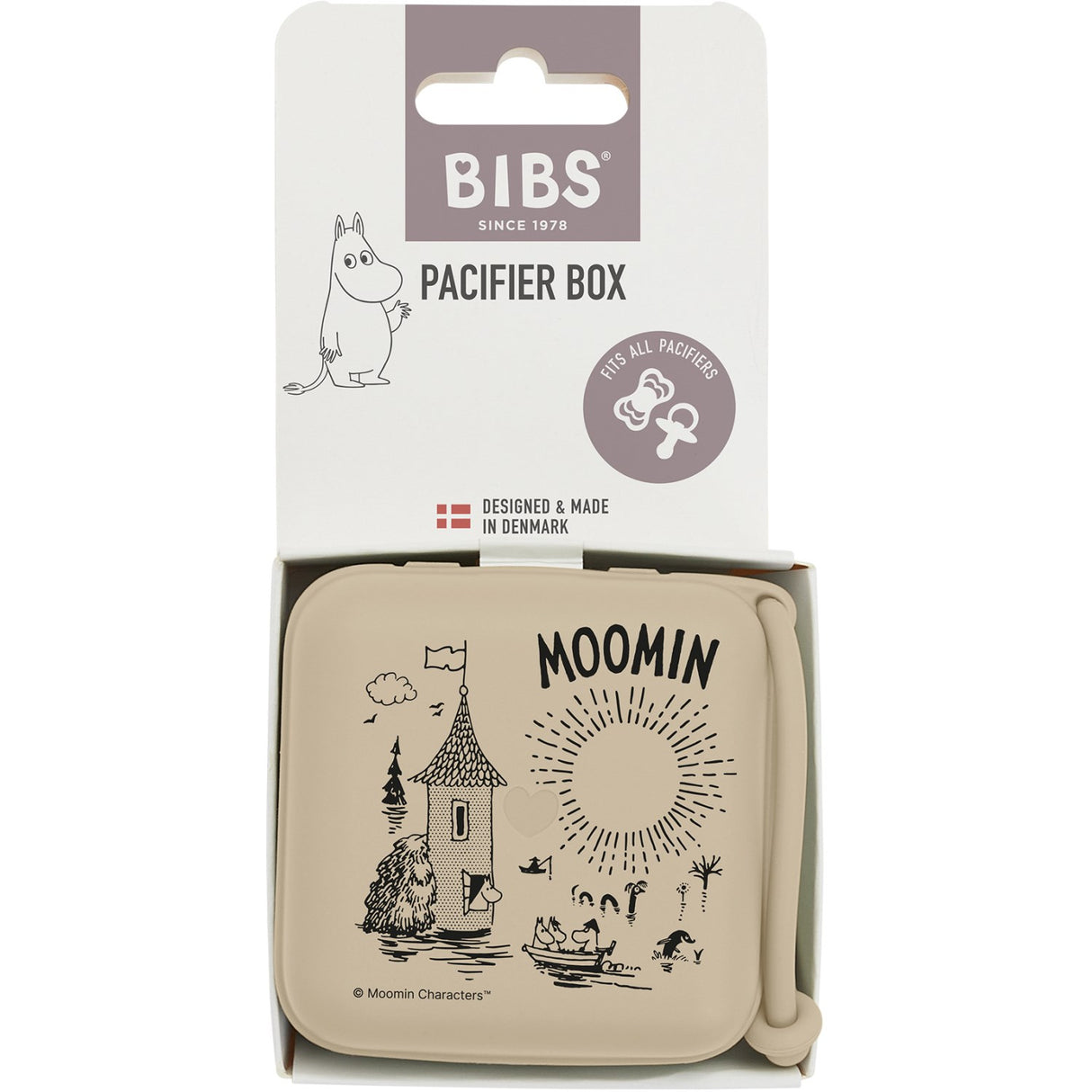 Bibs Vanilla X Moomins Sut Box