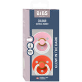 Bibs Baby Pink GLOW / Tango GLOW Sut Colour 2-Pak Latex