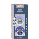 Bibs Hush GLOW / Grape GLOW Sut Colour 2-Pak Latex