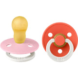 Bibs Baby Pink GLOW / Tango GLOW Sut Colour 2-Pak Latex