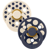 Bibs Ivory / Deep Space Sut Studio Colour 2-Pak Polka Mix Latex