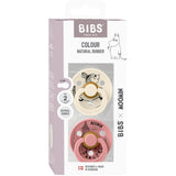 Bibs Ivory / Dusty Pink X Moomins Sut Colour Little My 2-Pak Latex