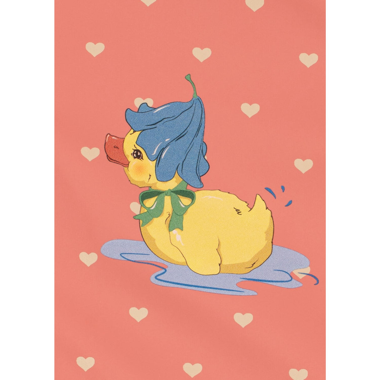 Konges Sløjd Coeur Feathers Rainy Palme Duckling Sæt Girl