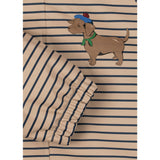 Konges Sløjd Stripe La Mer Rainy Palme Dog Sæt