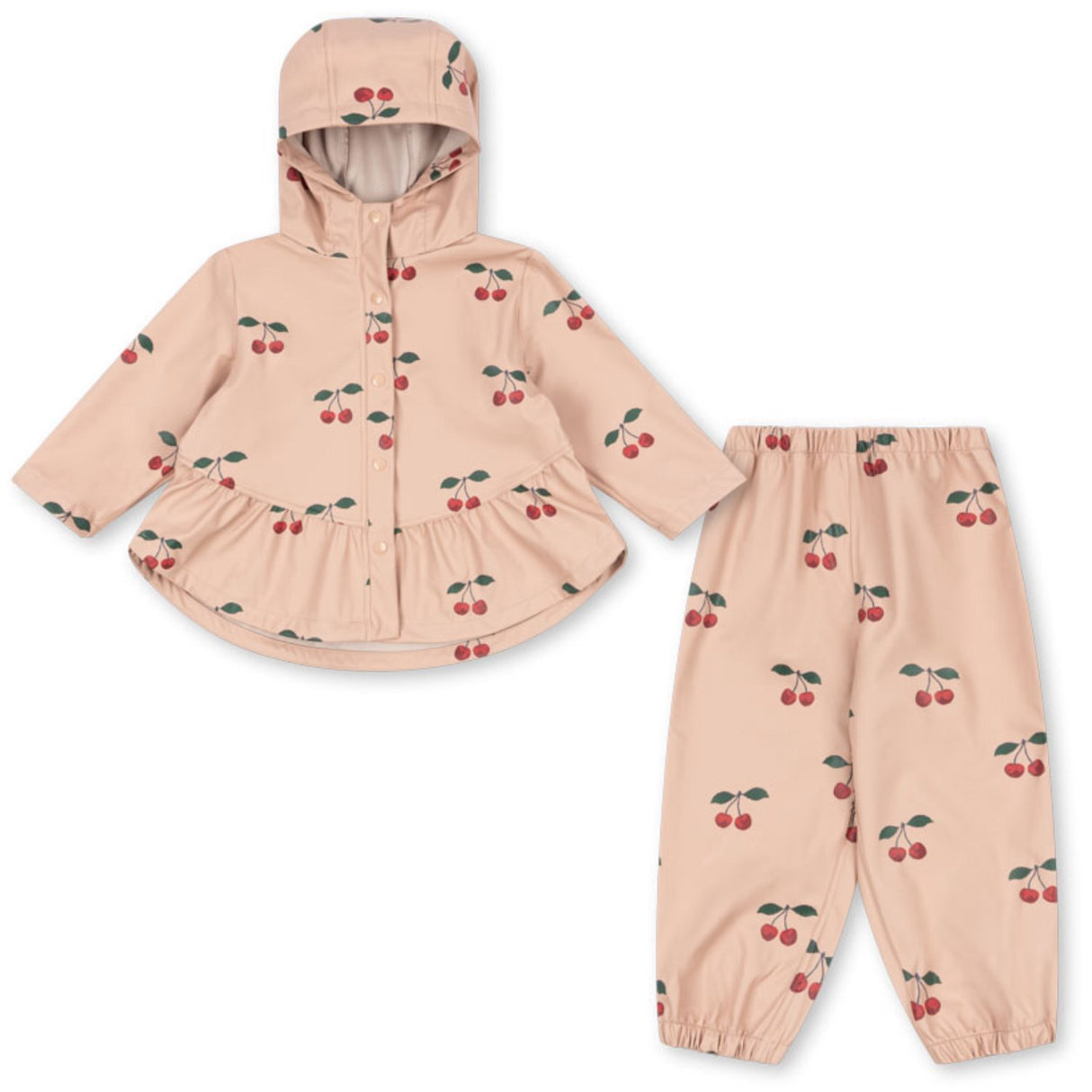 Konges Sløjd Ma Grande Cerise Blush Faire Rain Sæt