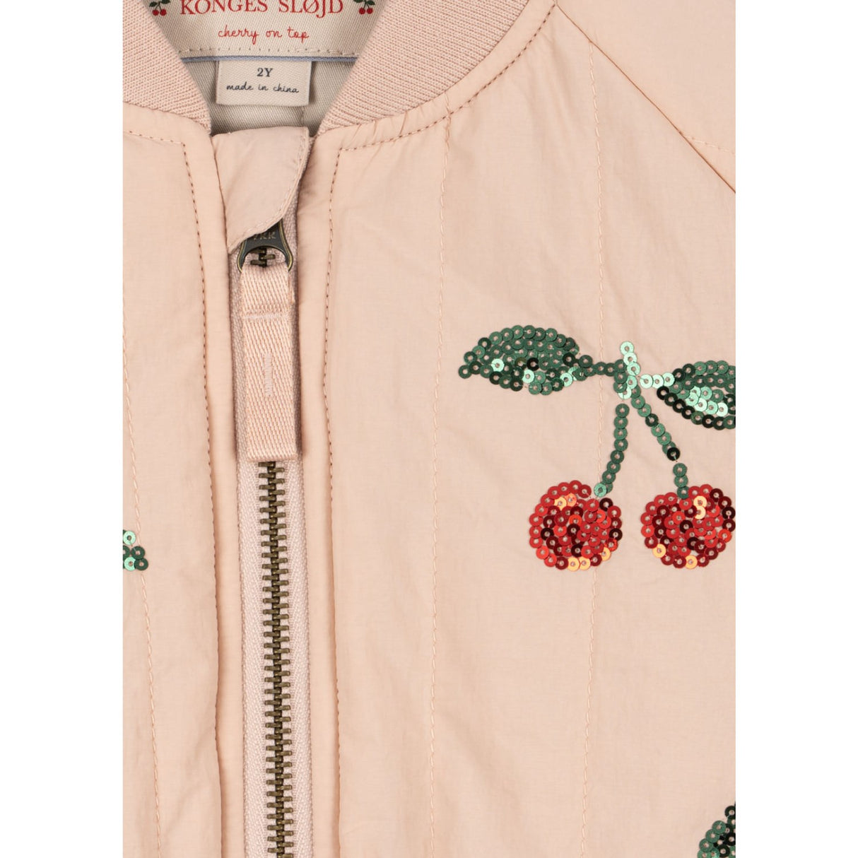 Konges Sløjd Cameo Rose Juno Paliet Bomber Jakke