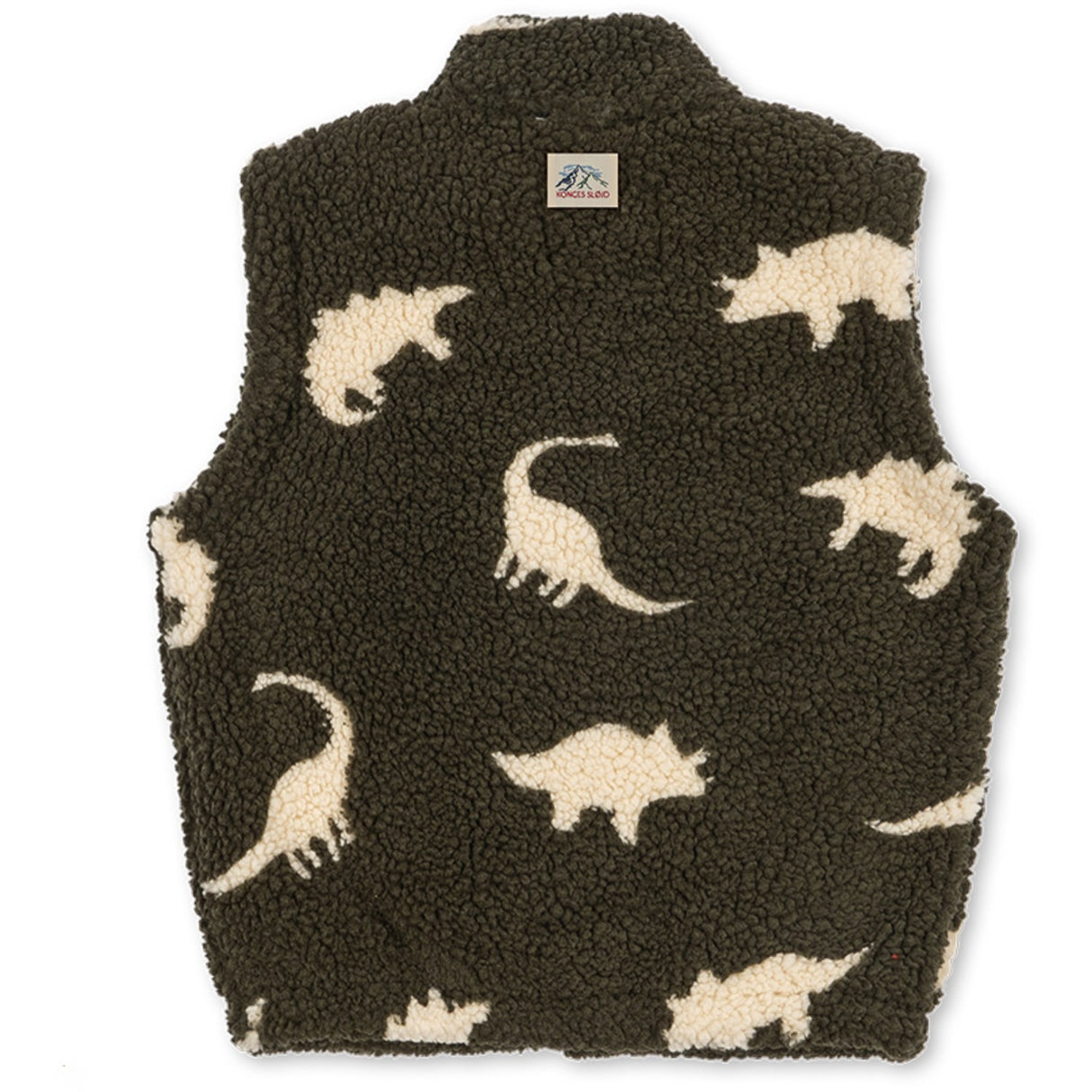 Konges Sløjd Dino Silhouette Jody Bamse Vest Grs