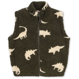Konges Sløjd Dino Silhouette Jody Bamse Vest Grs