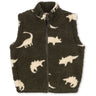Konges Sløjd Dino Silhouette Jody Bamse Vest Grs
