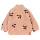 Konges Sløjd Ma Grande Cerise Blush Jody Bamse Jakke Grs